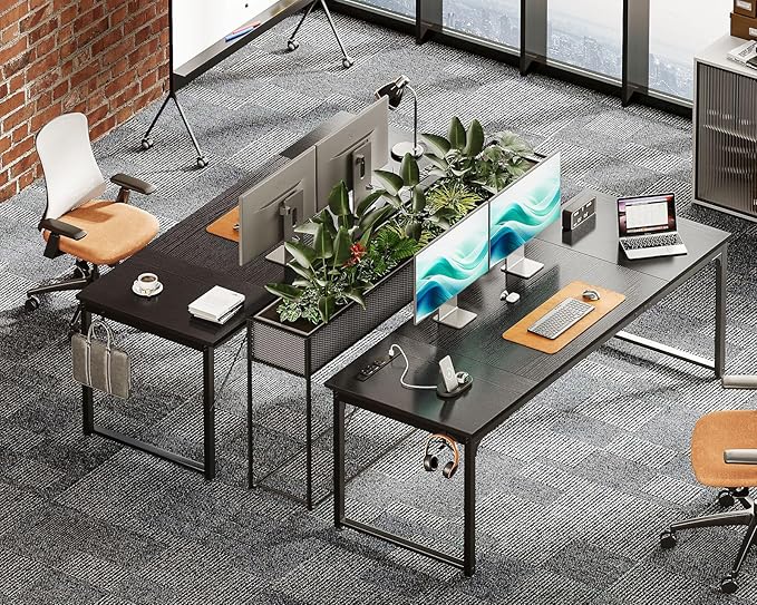Coleshome 71 Inch Computer Desk - Image 4
