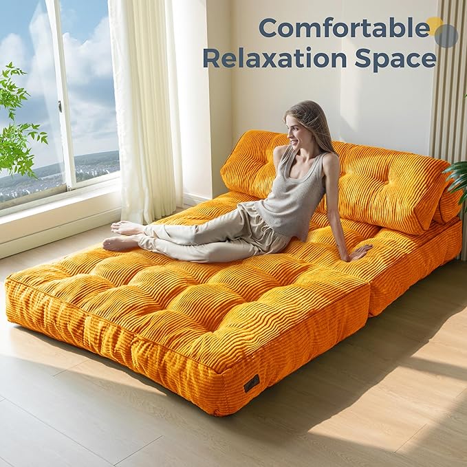 MAXYOYO Folding Sofa Bed, Convertible Sleeper Chair - Image 8