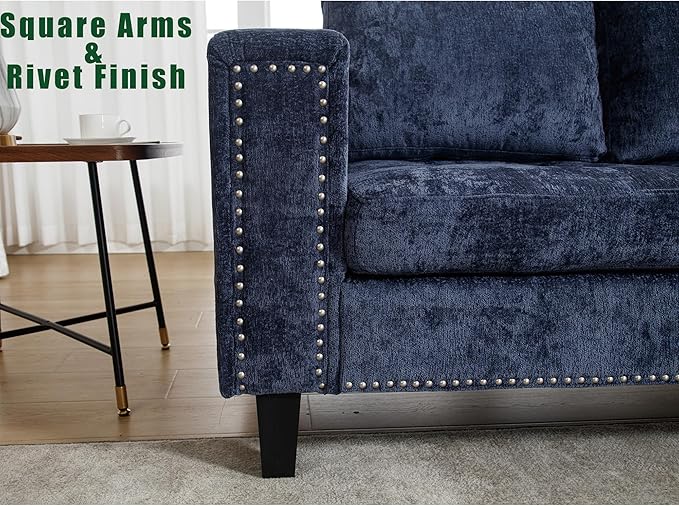 Ball & Cast 104.5" L Shaped Sectional Couch - Image 4