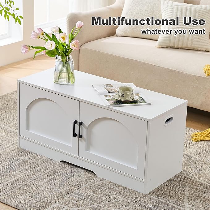 Shoe Bench, Entryway Storage Bench - Image 6