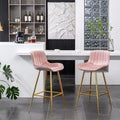 Sidanli 29 Inch Bar Stools Set of 2, Upholstered Barstools by Sidanli