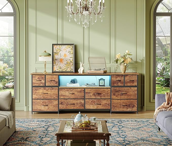 Huuger 63 Inch Dresser TV Stand - Image 2