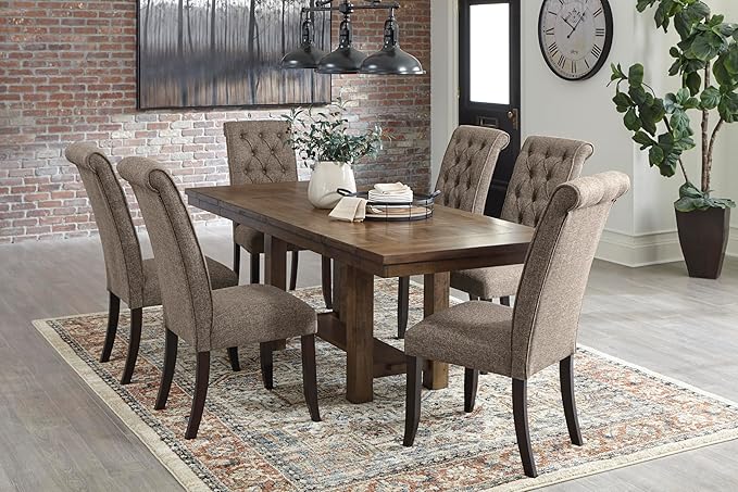 Signature Design by Ashley Moriville Farmhouse 36” x 30” Dining Extension Table - Image 12