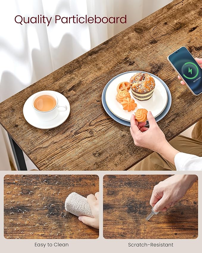 VASAGLE Bar Table, Narrow Long Kitchen Dining Table - Image 5