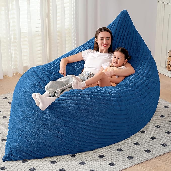 HABUTWAY 4-in-1 Bean Bag Chair, Convertible Chair - Image 3