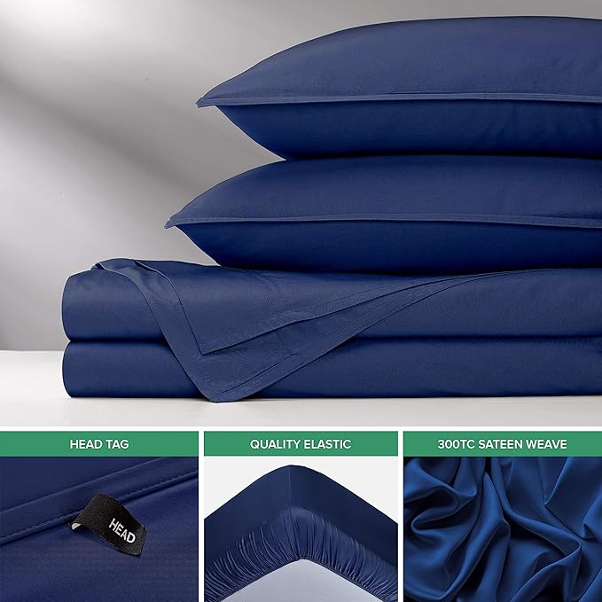 Split King Sheets by Pure Bamboo, Genuine 100% Organic Viscose Derived from - Image 5