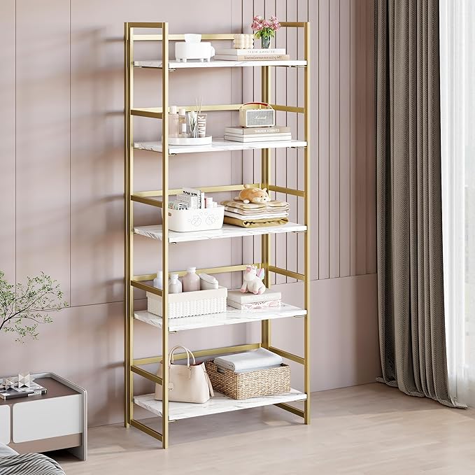 BHG No Assembly Folding Bookshelf - Image 2