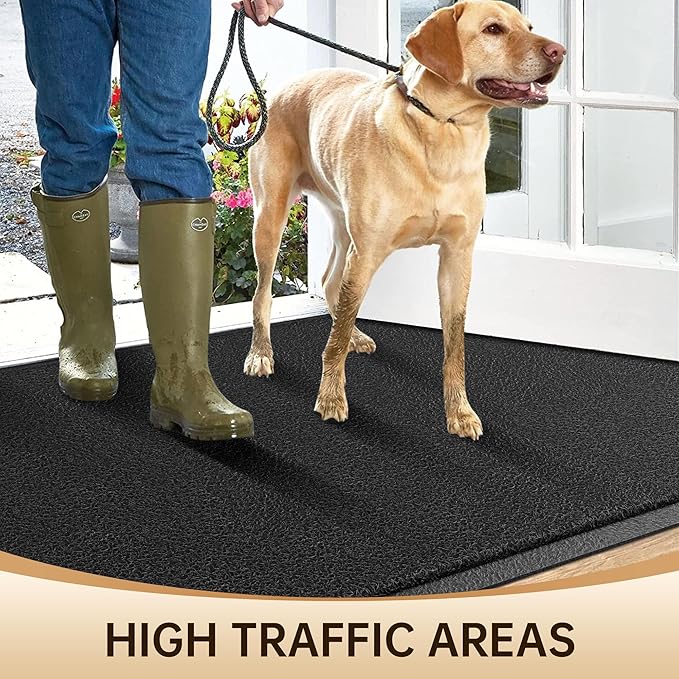 Amyracel Front Door Mat Indoor Outdoor Entrance, Stain and Fade Resistant - Image 6