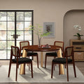 NTC Tribase 47 Inch Modern Design, Round Dinner Table by NTC