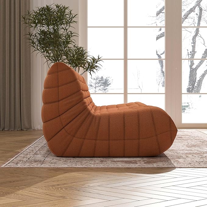 Bean Bag Chair, Oversized Fireside Chair Bean Bag Sofa Large Bean Bag Chair - Image 7