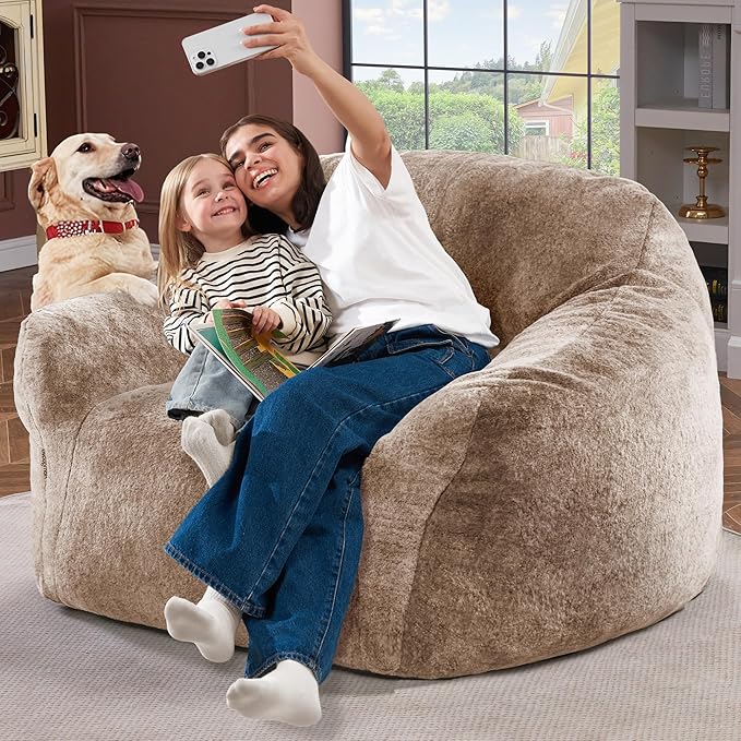 Homguava Bean Bag Chair Bean Bag Chairs - Image 4