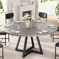 51“ Round Kitchen Dining Room Table by JOCOEVOL