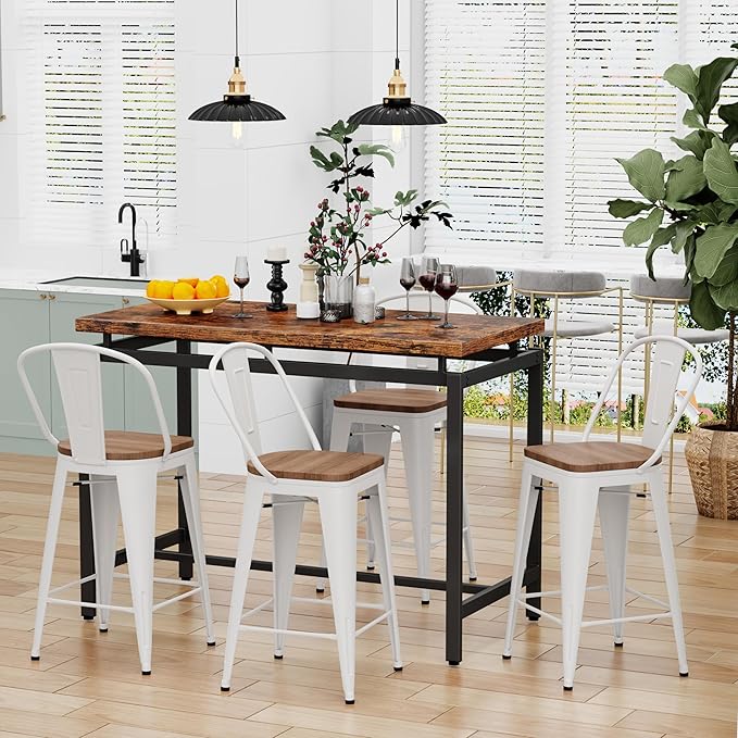 Changjie Furniture 26 Inches Bar Stools, Counter Height Bar Stools - Image 8