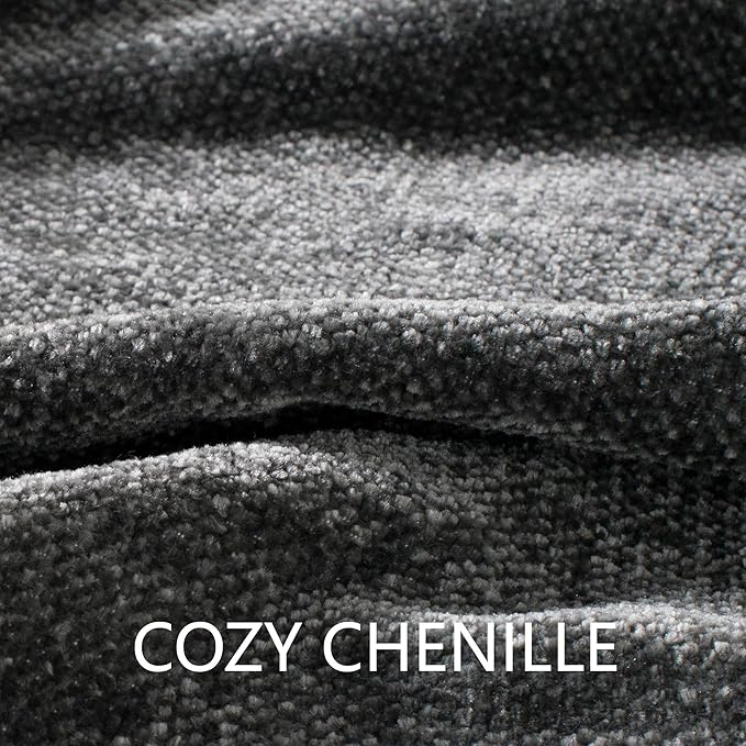 Chenille Throw Blanket for Couch 60"X 80" Twin, Soft Cozy Throws - Image 2