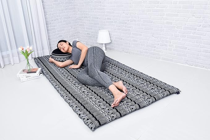 Leewadee - Kapok Roll Mat – Handcrafted Folding Sleep & Relaxation Mattress - Image 4