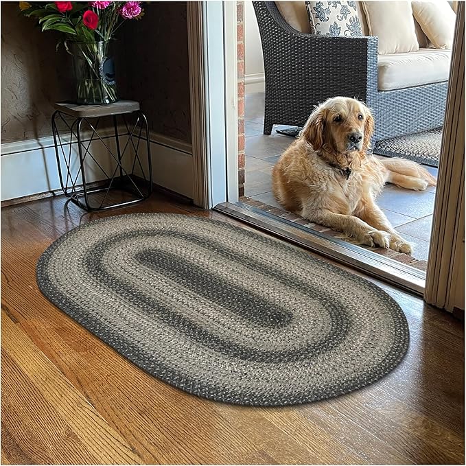 Flint Hill Braided Oval Rugs 20x30 - Image 9