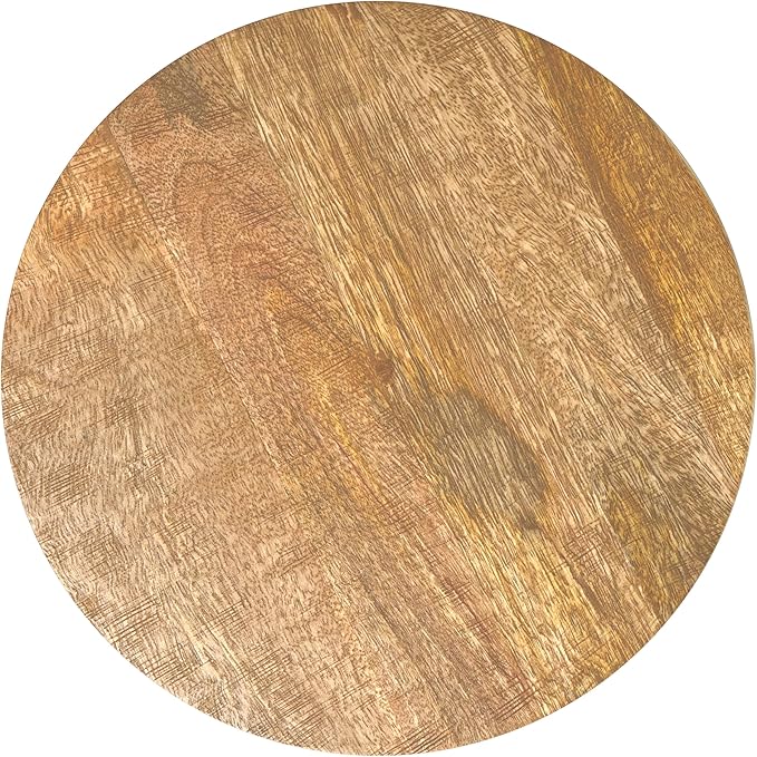 SIMPLIHOME Boyd 13-inch Wide Solid Mango End Table in Natural, - Image 4