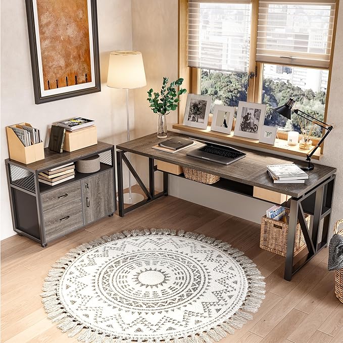 LITTLE TREE 63-Inch Office Desk - Image 7