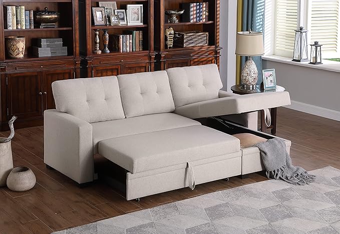 Devion Furniture Philly 4-in-1 Convertible L Shaped Couch - Image 6