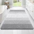 OLANLY Bathroom Rugs Mat 70x46, Extra Soft Absorbent Microfiber Bath Rugs by OLANLY