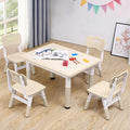 Adjustable Kids Table & Chairs Set by CuFun