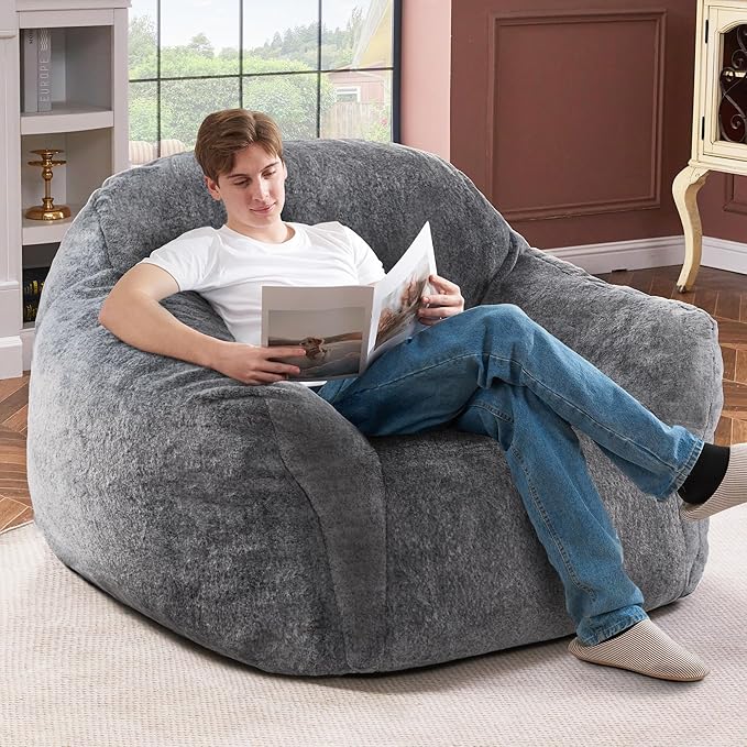 Homguava Bean Bag Chair Bean Bag Chairs - Image 4