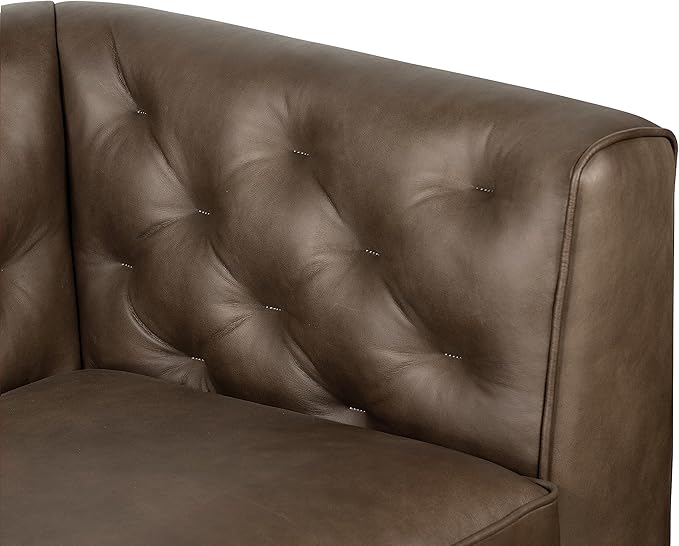 POLY & BARK Essex Leather Couch - Image 12