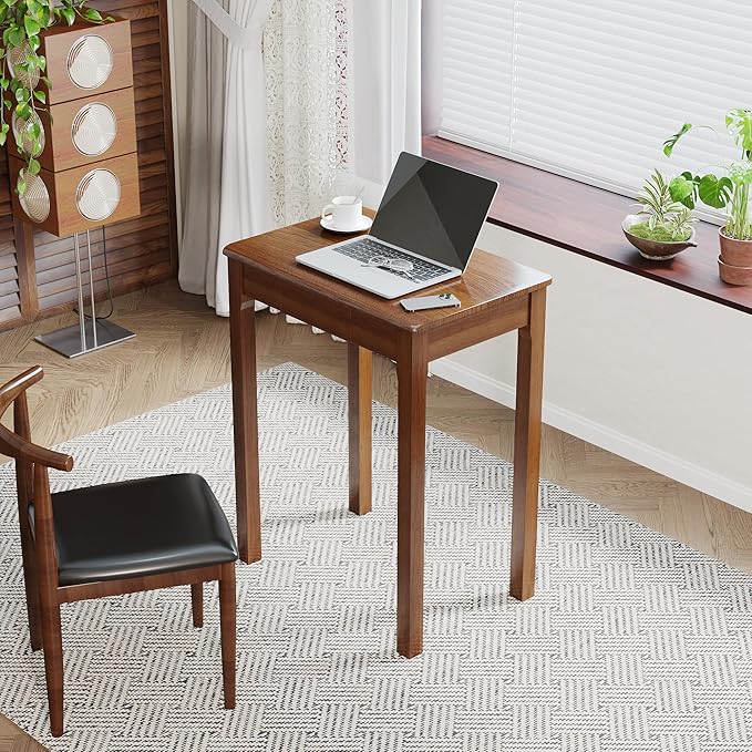 Solid Wood Desk with Drawers - Image 8