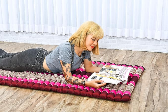 Leewadee - Foldable Floor Mattress - Japanese Roll Up Futon -Trifold Tatami - Image 5
