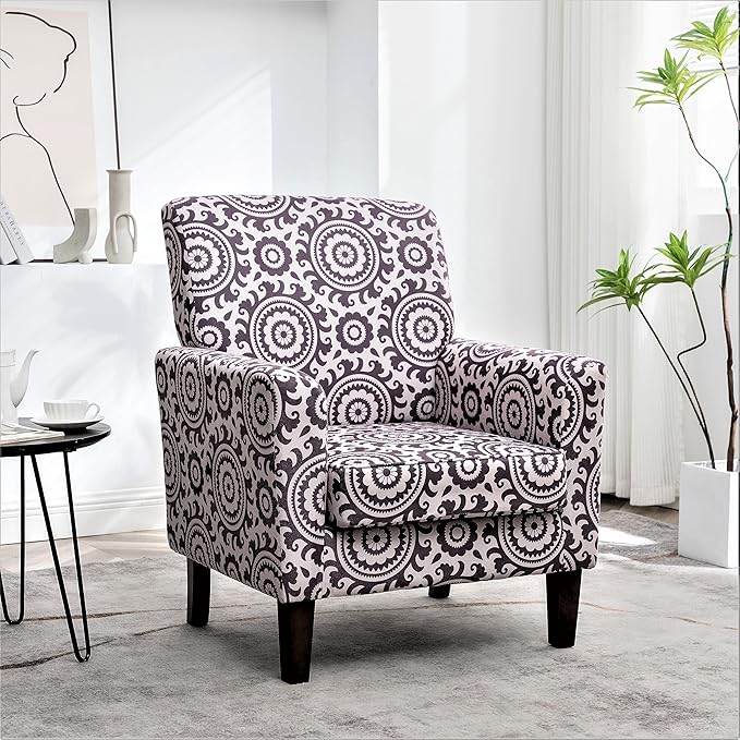 Container Furniture Direct Contemporary Accent Arm Chair by ContainerDirect