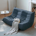 Bean Bag Chair, Loveseat Fireside Chair Bean Bag Sofa by Gazecaia