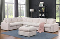 146" Convertible Sectional Sofa Couch, 8 Seat Modular Living Room Furniture Sets by Unknown