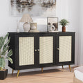 Shintenchi Large Rattan Storage Cabinet, Modern Sideboard Cabinet, Accent Large by Shintenchi