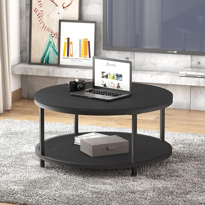 NSdirect Round Coffee Table - Image 3