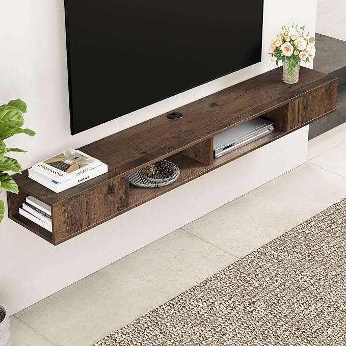 WAMPAT TV Stand with LED Lights - Image 7