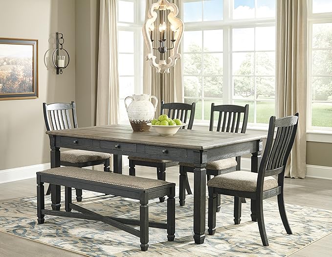 Signature Design by Ashley Tyler Creek Farmhouse Dining Table - Image 11