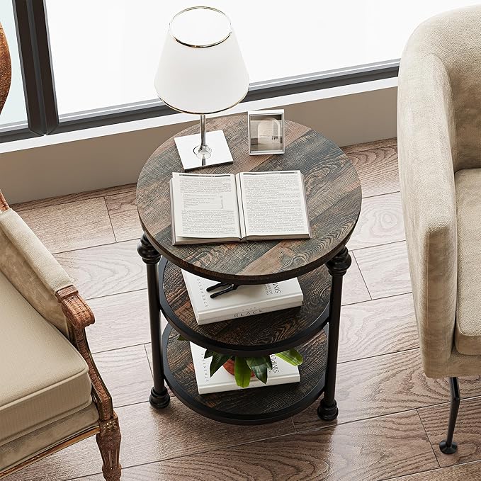 GarveeHome Round End Table - Image 6