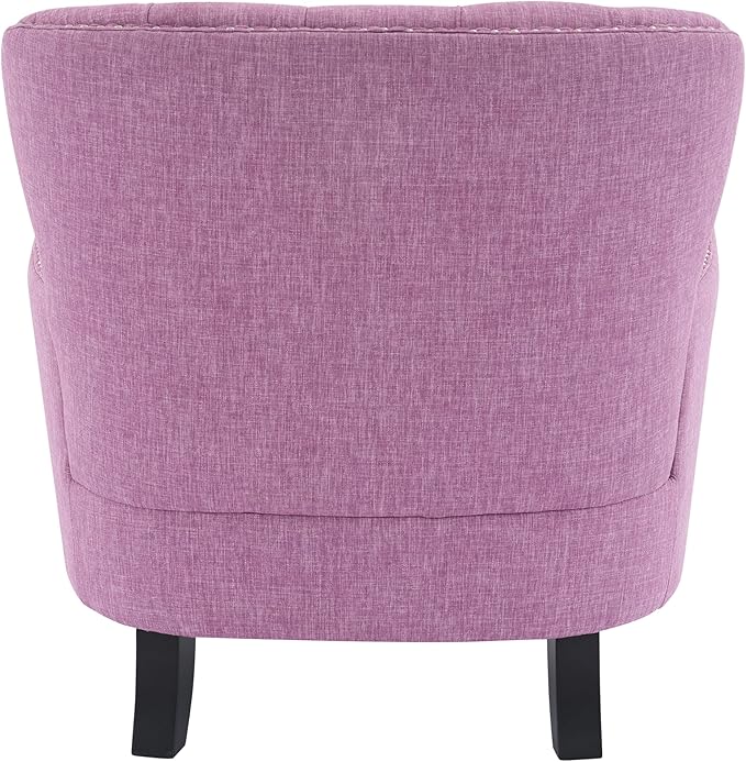 Ball & Cast Accent Chair, Mid-Century Lounge Living Room Chairs - Image 8