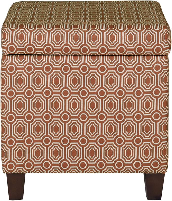 HomePop Upholstered Storage Cube Ottoman - Image 6
