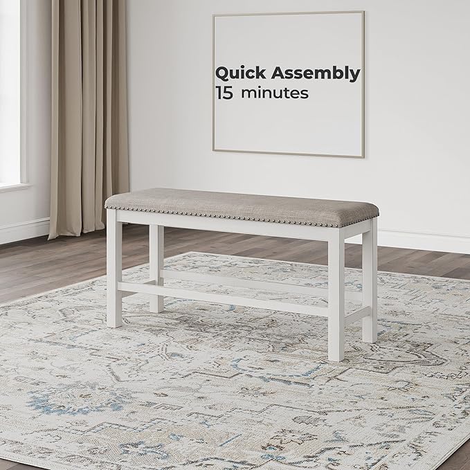 Signature Design by Ashley Robbinsdale 49" Counter Height Dining Bench - Image 6