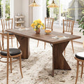 GarveeHome Dining Room Table 6, 71 Inch Rectangular Kitchen Table Dining Room by GarveeHome