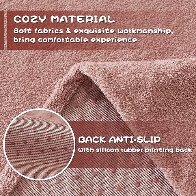 MYSKY HOME Pink Sofa Cover, Couch Covers - Image 7