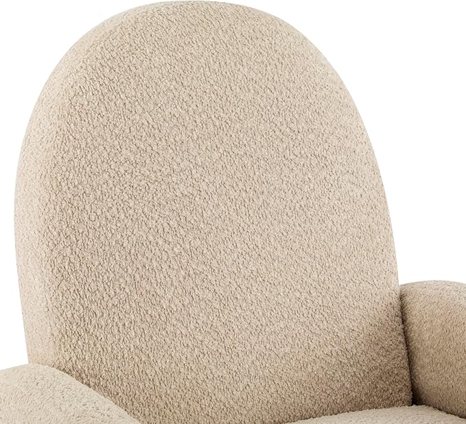 Christopher Knight Home Sidney Fabric Upholstered 360° Swivel Chair, Boucle - Image 7