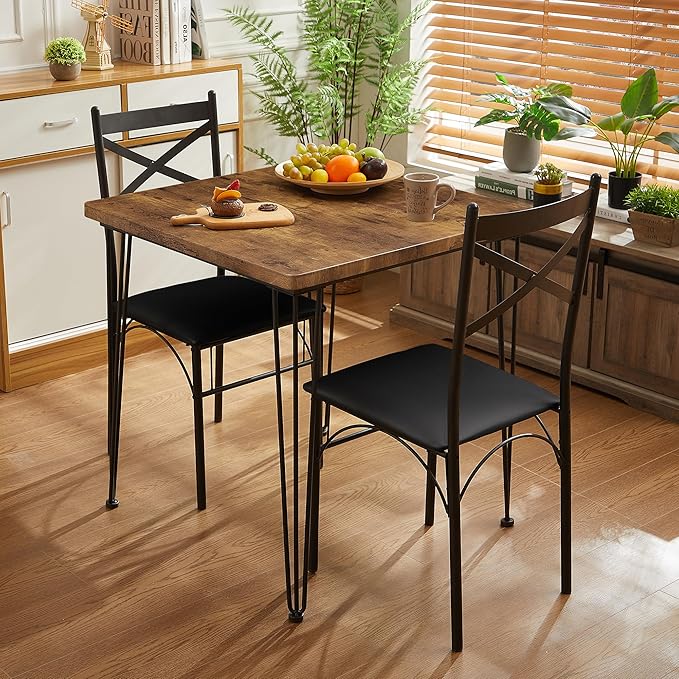 VECELO Kitchen Dining Room Table Set - Image 5