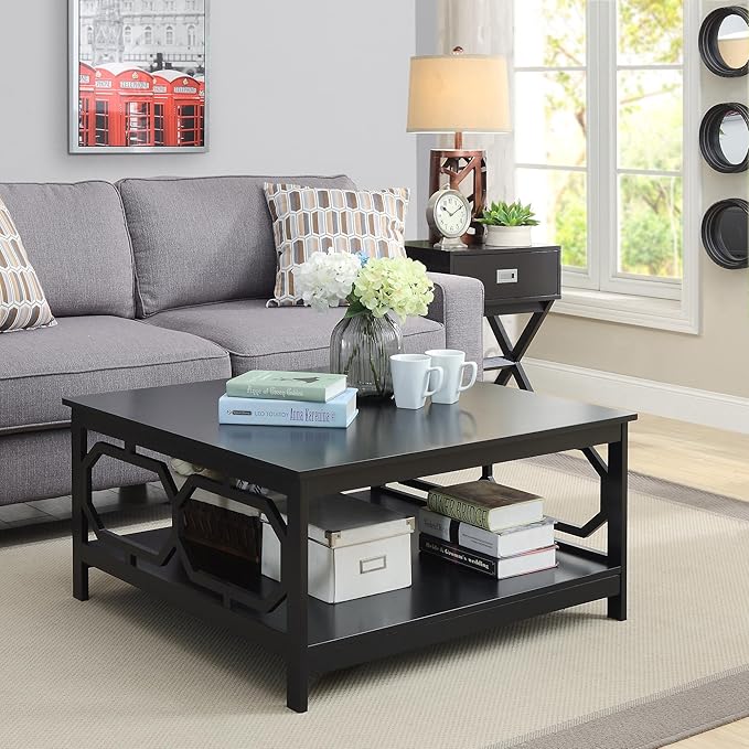 Convenience Concepts Omega Square 36" Coffee Table - Image 2