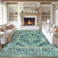 zesthome 8x10 Area Rugs for Living Room, Non-Slip Backing Washable Rugs by Zesthome