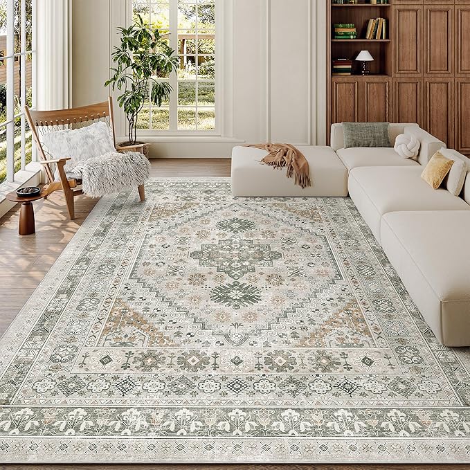 zesthome 6x9 Area Rug, Super Soft Washable Rugs - Image 3