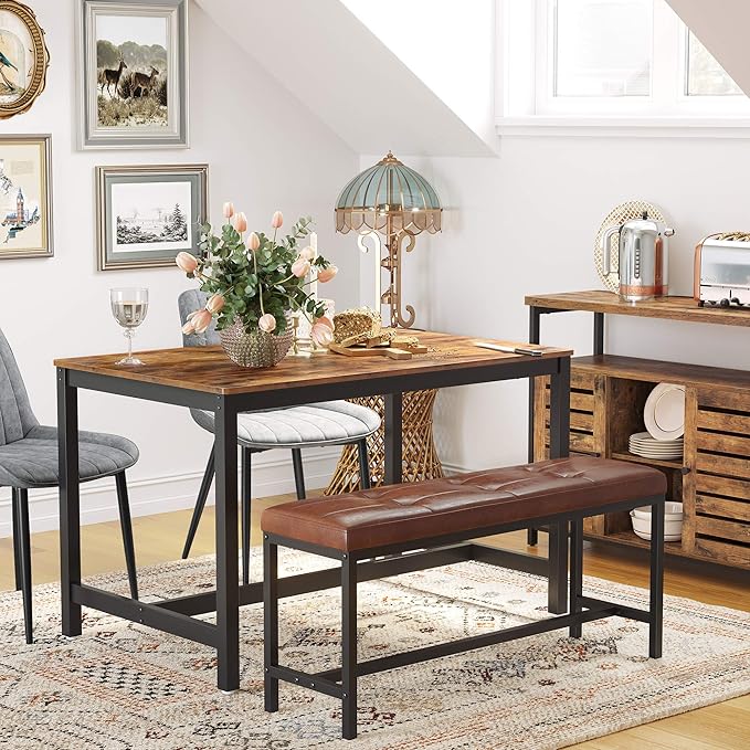 VASAGLE 47 Inches Dining Room Table - Image 2