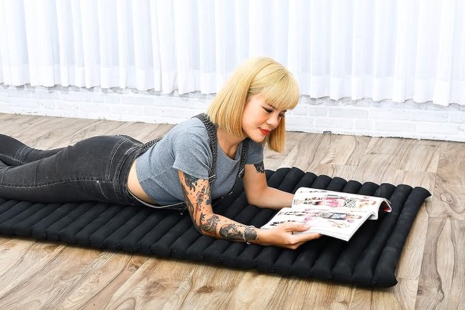 Leewadee - Foldable Floor Mattress - Japanese Roll Up Futon -Trifold Tatami - Image 5
