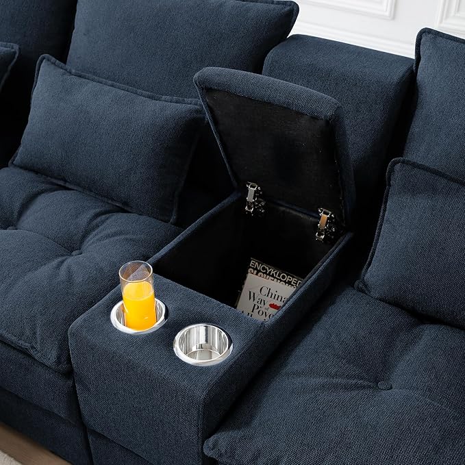 KEIKI 130" U-Shaped 6 seat Sofa - Image 7